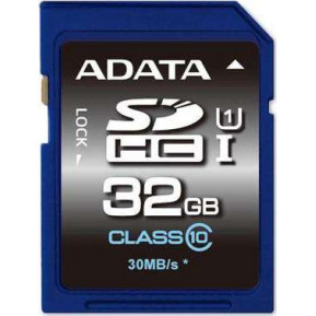Karta pamięci ADATA Premier SDHC 32 GB Class 10 ASDH32GUICL10-R - zdjęcie poglądowe 1